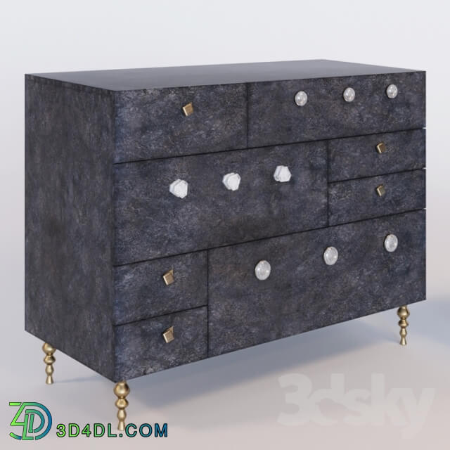 Sideboard _ Chest of drawer - Chest of drawers and nightstand Kelly Wearstler