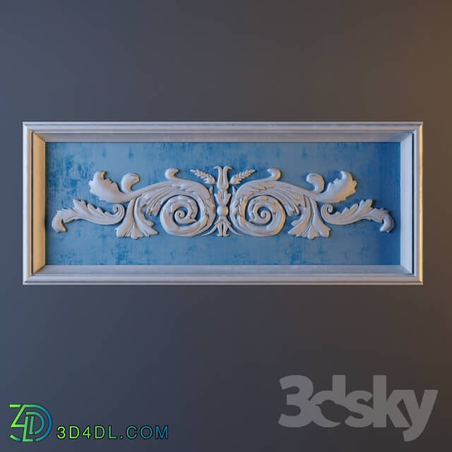 Decorative plaster - Plaster moldings