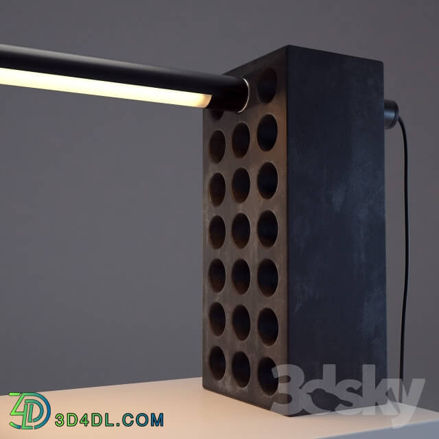 Table lamp - Brick Lamp by Phillipe Malouin