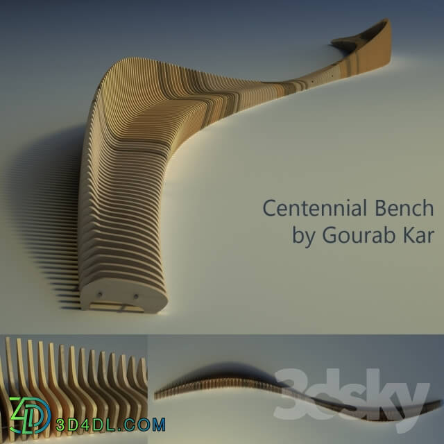 Other architectural elements - Centennial Bench by Gourab Kar