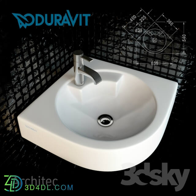 Wash basin - Duravit architec