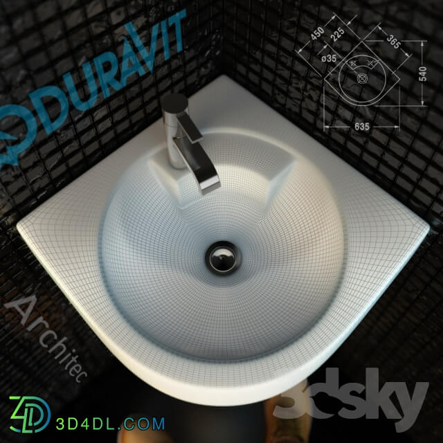 Wash basin - Duravit architec