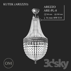 Ceiling light - KUTEK _AREZZO_ ARE-PL-8 