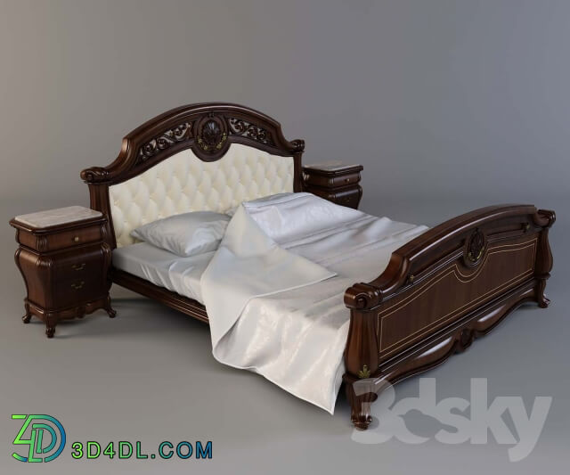 Bed - Mobil ducale noce