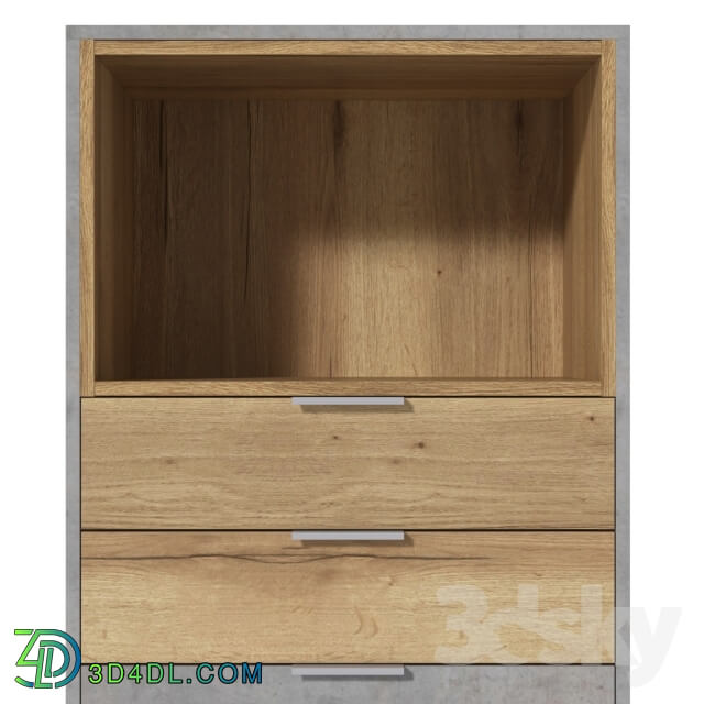 Sideboard _ Chest of drawer - Chest of drawers with open shelf