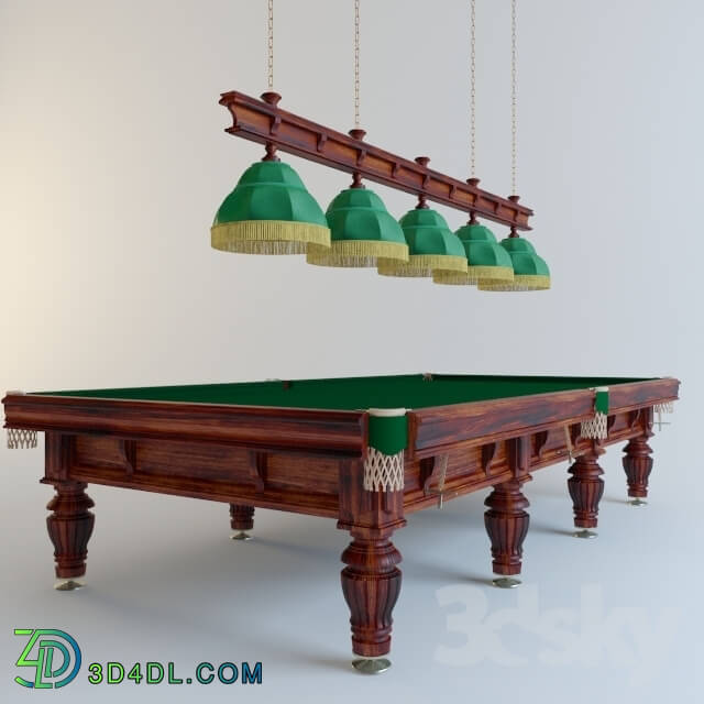 Billiards - billiard table