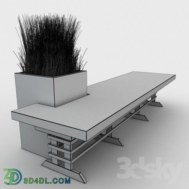 Office furniture - Bench