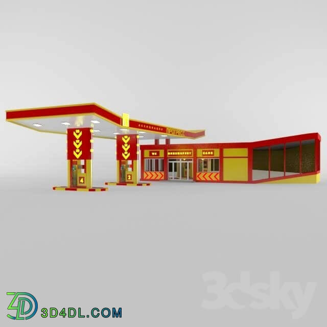 Miscellaneous - Complex gas station