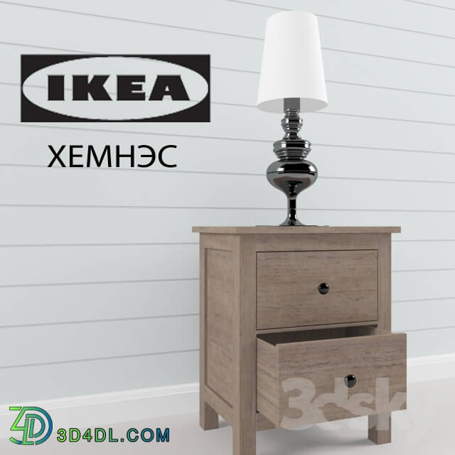 Sideboard _ Chest of drawer - IKEA HEMNES and table lamp as a gift