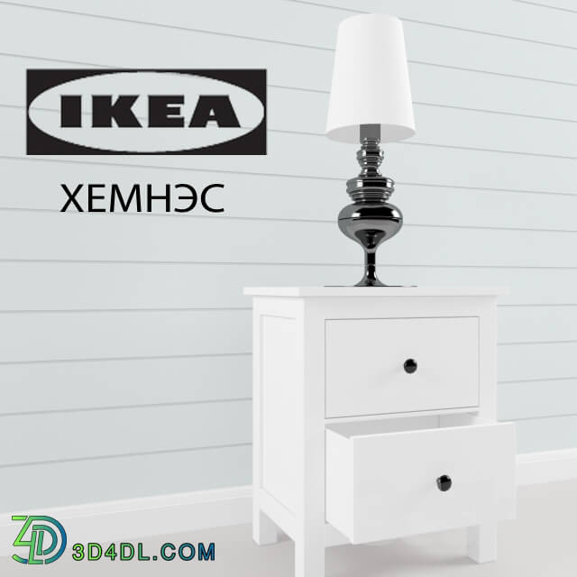 Sideboard _ Chest of drawer - IKEA HEMNES and table lamp as a gift