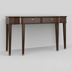 Table - OM Dressing table Fratelli Barri MESTRE in mahogany veneer trim _Mahogany C__ FB.LDT.MES.147 