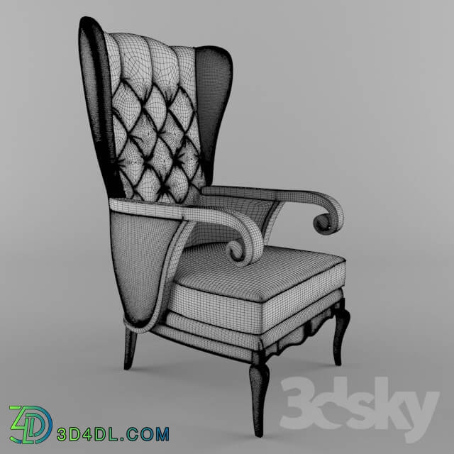 Arm chair - Arm-chair of American