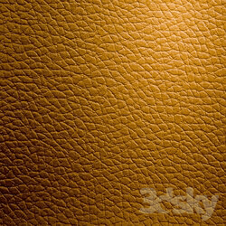 Leather - Closeup of natural green leather texture 