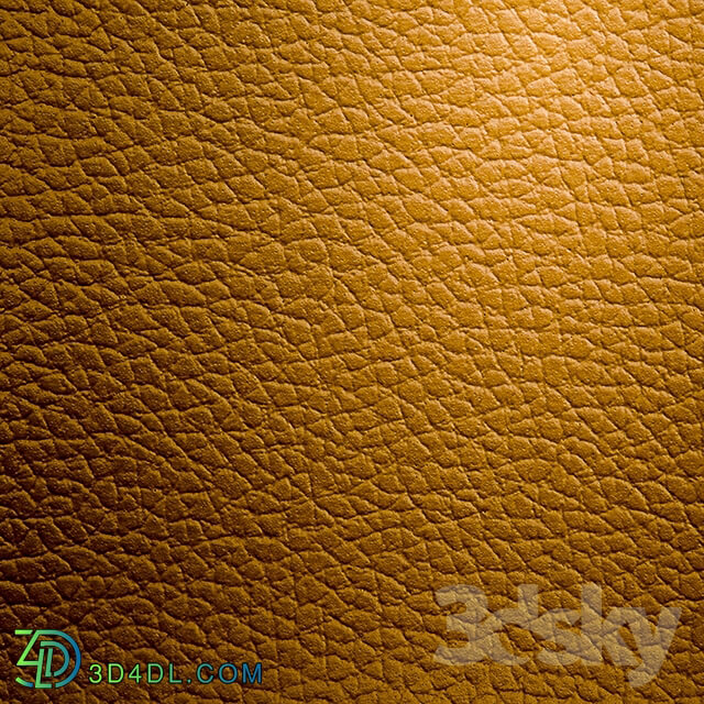 Leather - Closeup of natural green leather texture