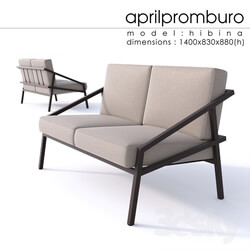 Sofa - _OM_ Aprilpromburo Hibina 2-seat sofa 