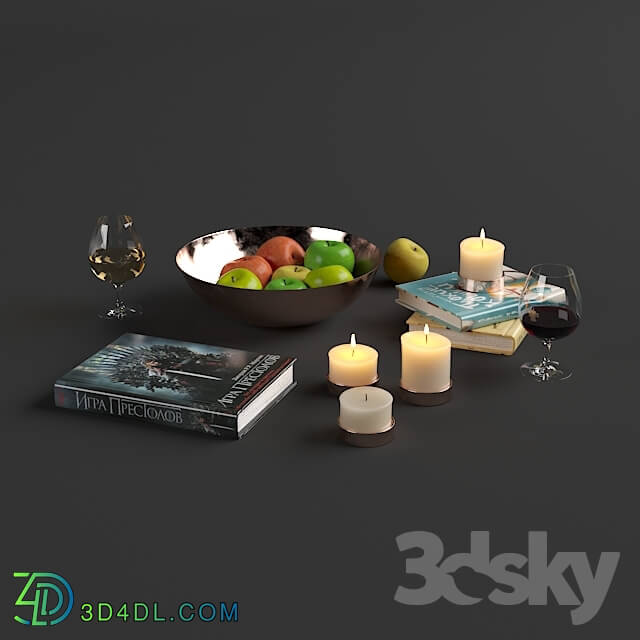 Decorative set - Decorative coffee table set