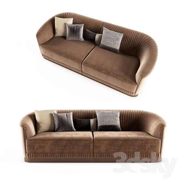 Sofa - velvet sofa