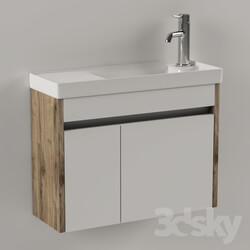 Bathroom furniture - Slim Bathroom Cabinet 2 