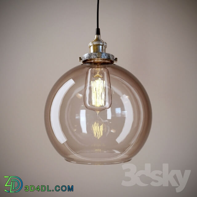 Ceiling light - Lamp Loft Clear Glass