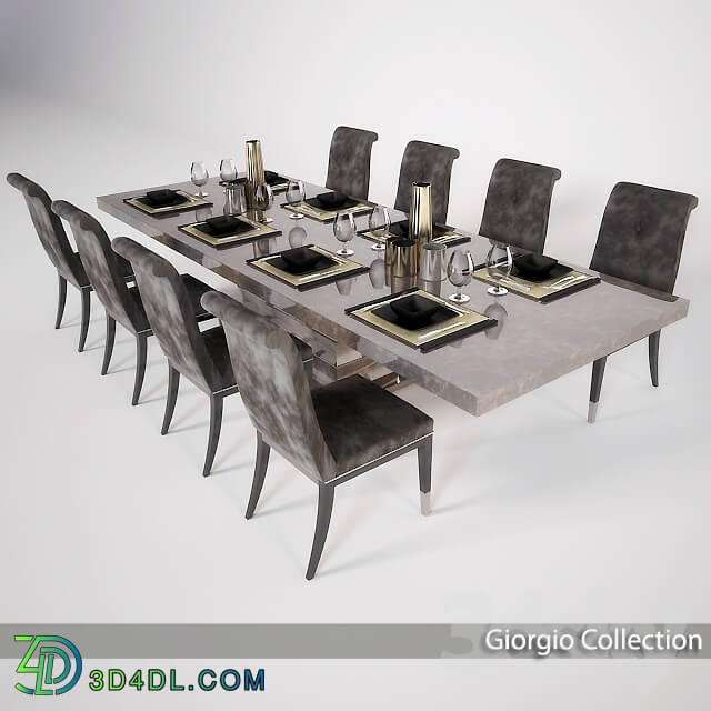 Table _ Chair - Giorgio Collection