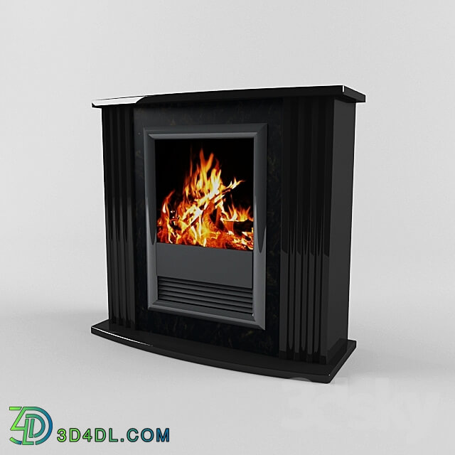 Fireplace - Of companies Dimplex Mozart fireplace black