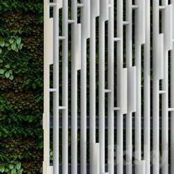 Other architectural elements - Front panels and fence 