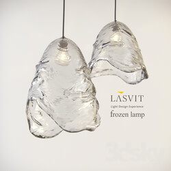 Ceiling light - frozen lamp lasvit 