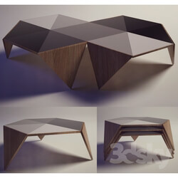 Table - triangularcell chair 