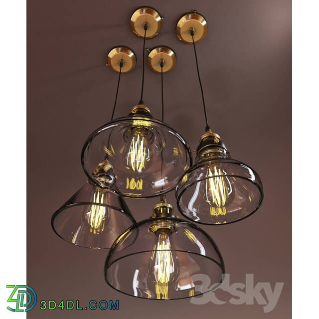 Ceiling light - American vintage pendant lights