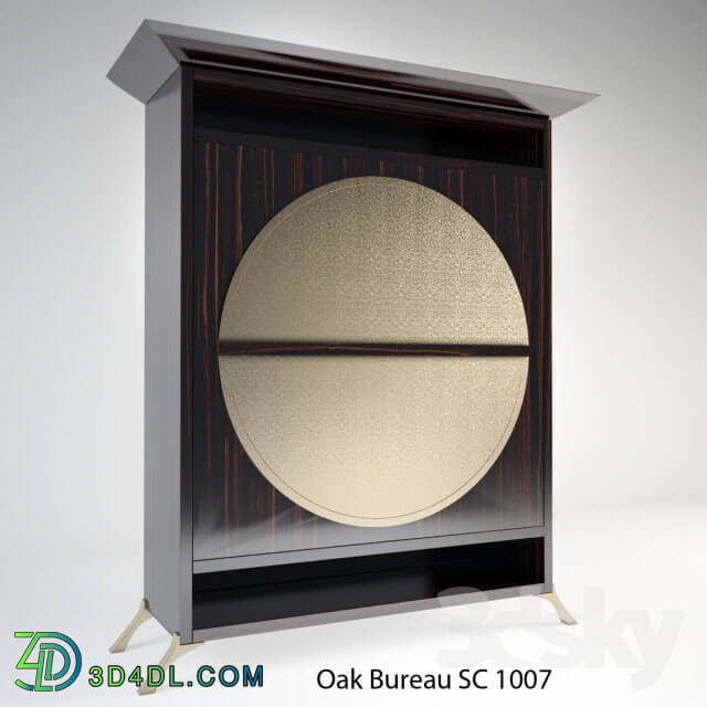 Office furniture - Oak Percorsi Bureau SC 1007