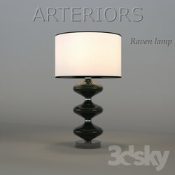 Table lamp - Arteriors Raven Lamp 
