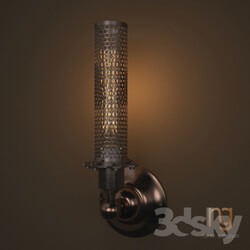 Wall light - Edison Perforated Metal Sconce 