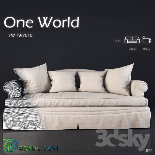 Sofa - One World TW TW7010