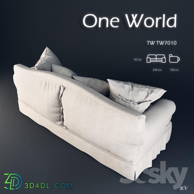 Sofa - One World TW TW7010