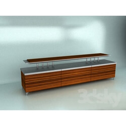 Sideboard _ Chest of drawer - Curbstone under Tv Oak Design 