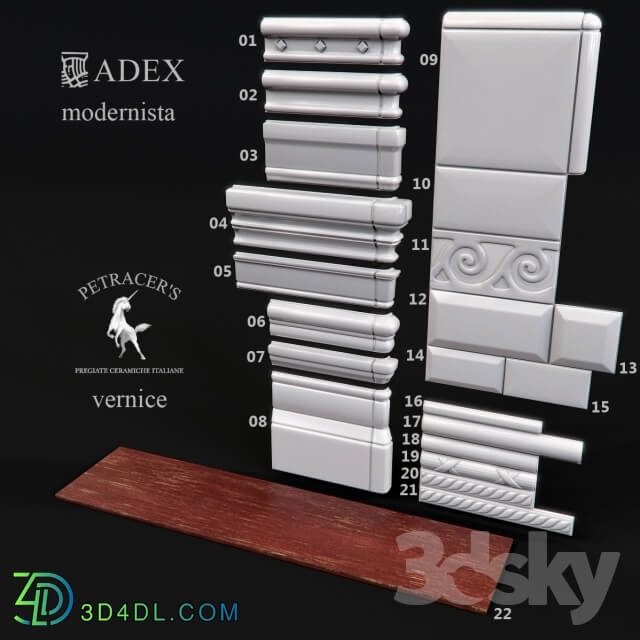 Bathroom accessories - ADEX_modernista_Petracers vernice