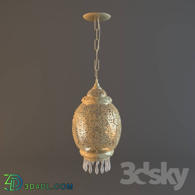 Ceiling light - Chandelier in Oriental style