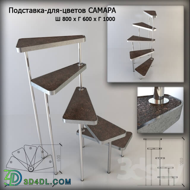 Other decorative objects - Stand-for-colors SAMARA