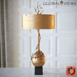 Table lamp - Twig Bulb Lamp-Brass 
