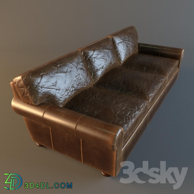 Sofa - Lancaster Sofa Leather