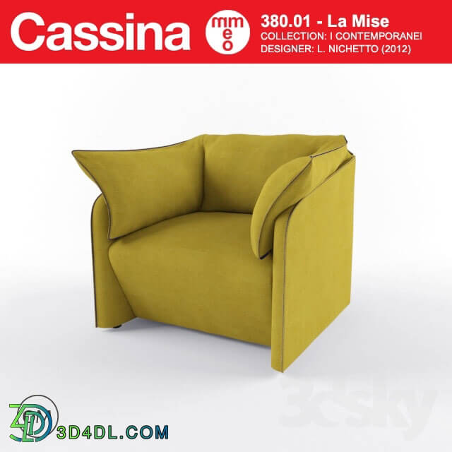 Arm chair - Cassina La Mise armchair