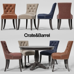 Table _ Chair - Chair Cecelia_ Buffet Avalon Crate_Barrel 