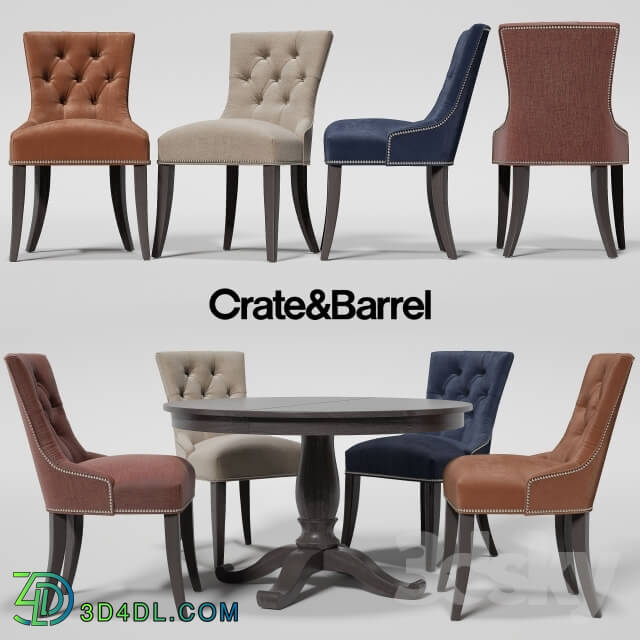 Table _ Chair - Chair Cecelia_ Buffet Avalon Crate_Barrel