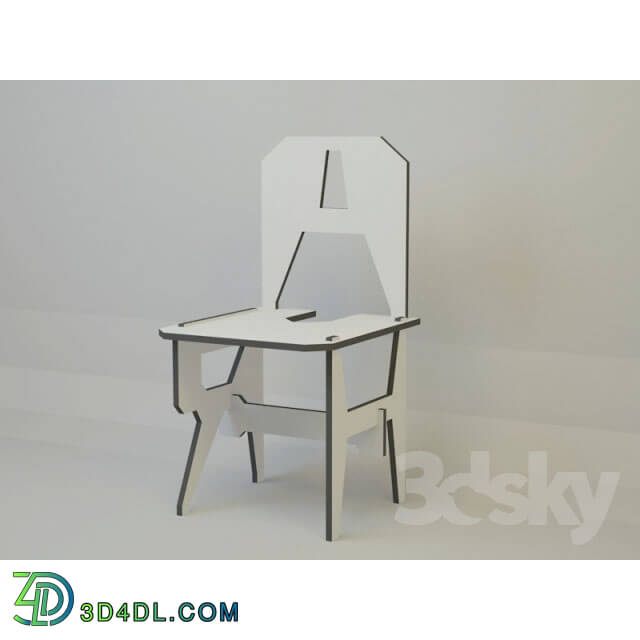 Chair - The word Chair