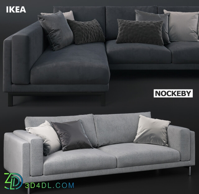 Sofa - Sofas and ottoman IKEA NOCKEBY