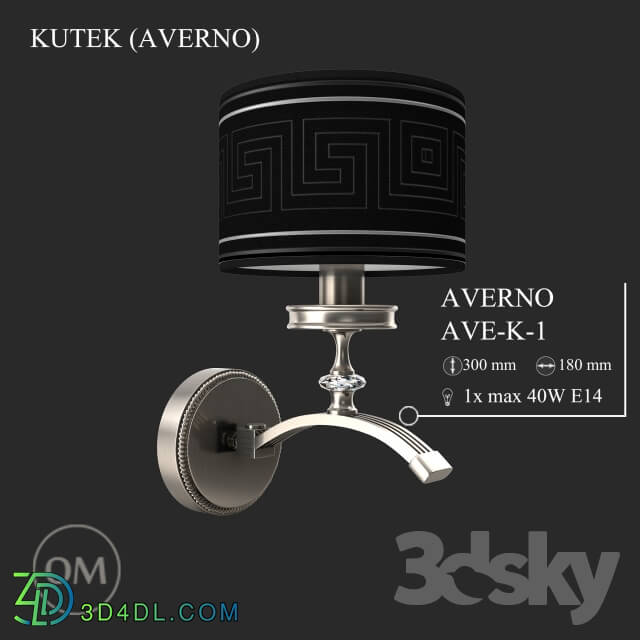 Wall light - KUTEK _AVERNO_ AVE-K-1