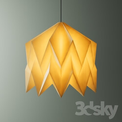 Ceiling light - Origami Paper Lampshade 