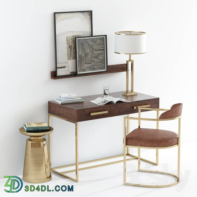 Table _ Chair - Pottery Barn Fitz desk