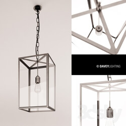 Ceiling light - 7639 Square Pendant. Davey Lightning. 