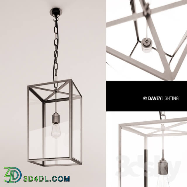 Ceiling light - 7639 Square Pendant. Davey Lightning.